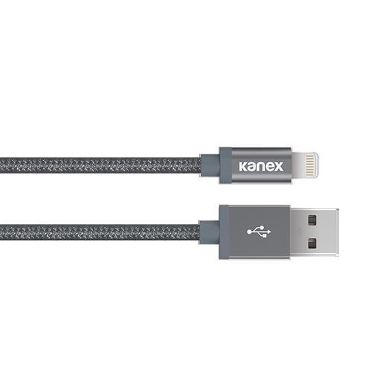 kanex premium usb cable with lightning connector space gray