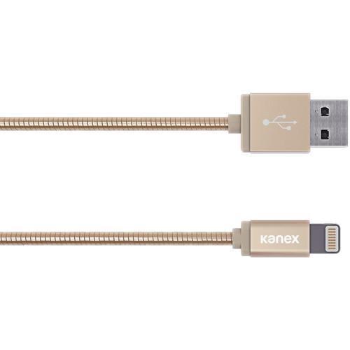 كيبل شحن USB الى Lighting - ذهبي KANEX Premium DuraFlex Lightning Cable - SW1hZ2U6MjQ0ODI=