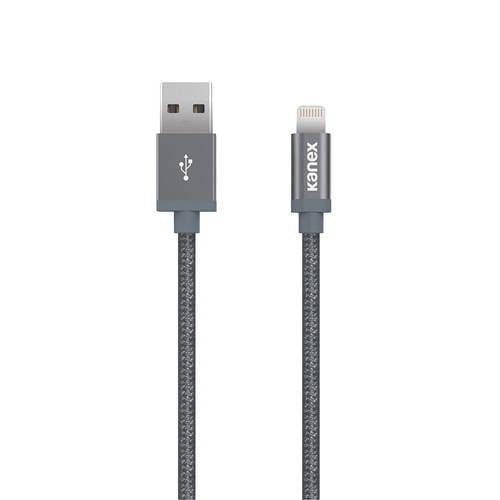 كيبل شحن Lighting الى USB - رمادي KANEX Premium Lightning to USB Charge and Sync Cable - SW1hZ2U6MjQ0OTI=