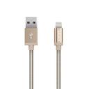 كيبل شحن USB الى Lighting - ذهبي KANEX Apple Certified Premium Lightning to USB Cable with DuraBraid Fiber - SW1hZ2U6MjQ1MTg=