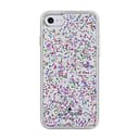 kate spade new york protective clear glitter case for iphone 8 7 multi glitter