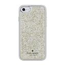 kate spade new york protective clear glitter case for iphone 7 gold glitter