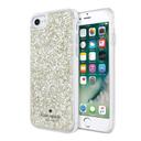 kate spade new york protective clear glitter case for iphone 7 gold glitter
