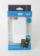 غطاء بطارية احتياطي باور سبرينغ 5 و بسعة 2200 ميللي أمبير و بلون الأبيض من ميلي MiLi Power Spring 5 back-up battery cover 2200mAh White