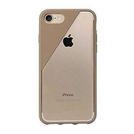 native union clic crystal case taupe