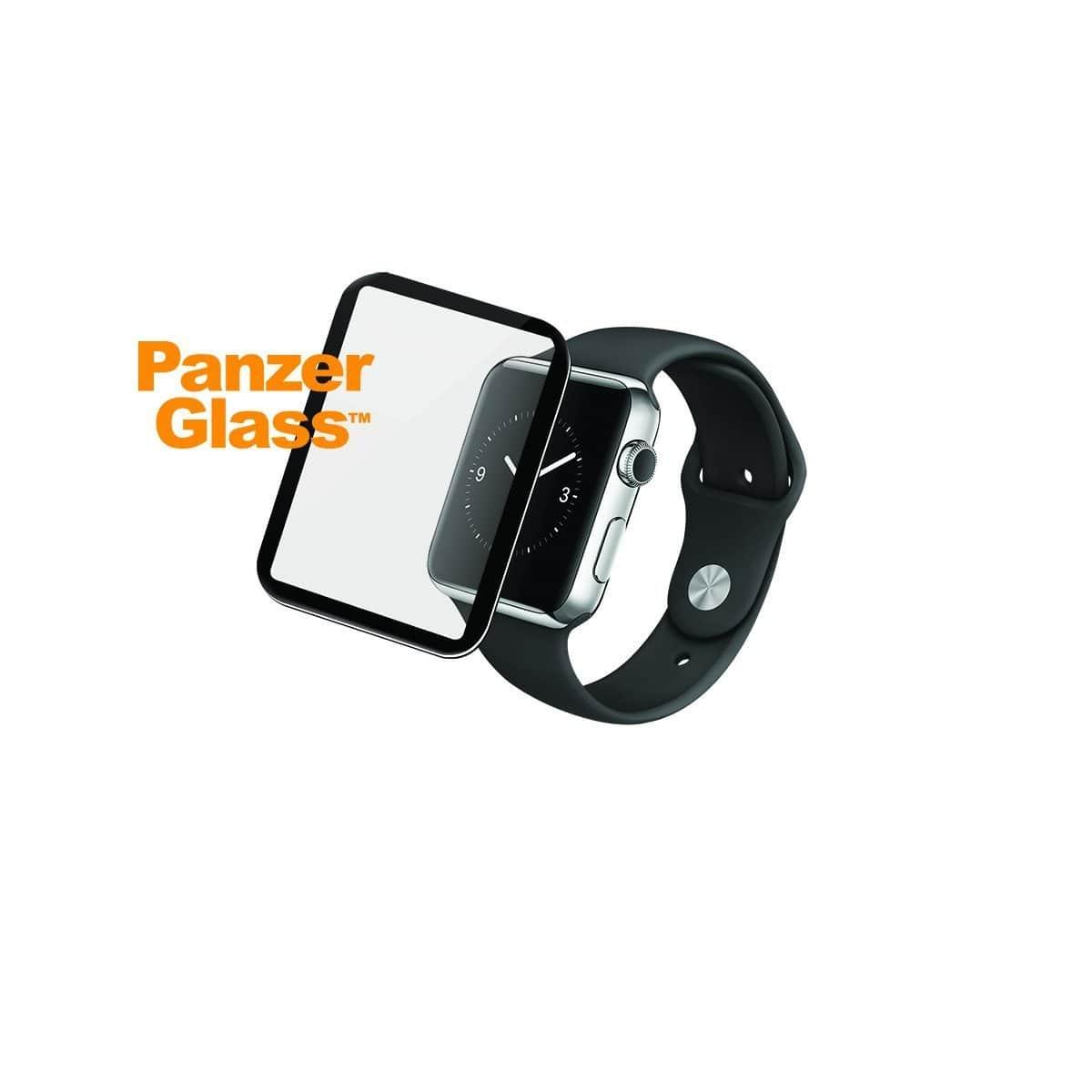 واقي شاشة لساعة ابل Premium Apple Watch Series 1 2 and 3 48 mm Screen Protector من PANZERGLASS