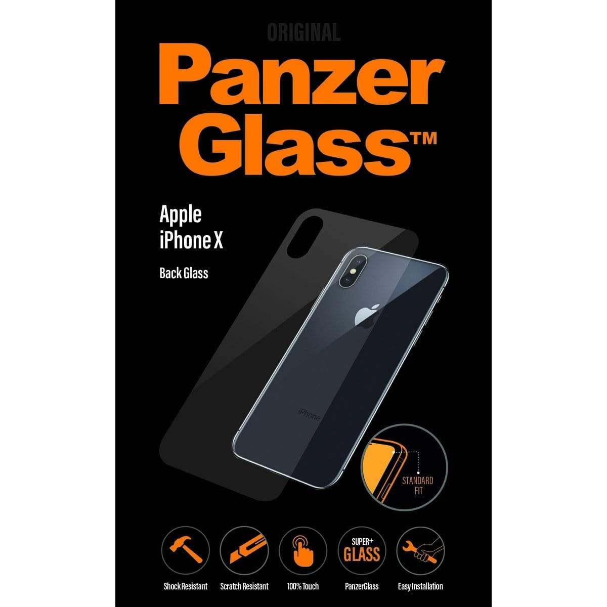 panzerglass back glass screen protector for iphone xs x