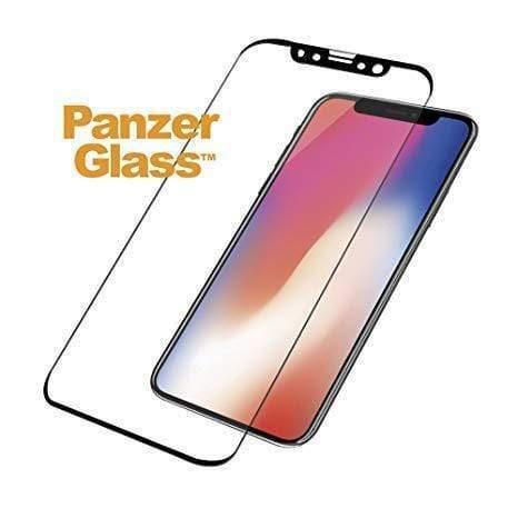 شاشة حماية اسود Black Frame Case Friendly For iPhone XS/X من PANZERGLASS - SW1hZ2U6MjM4NDI=