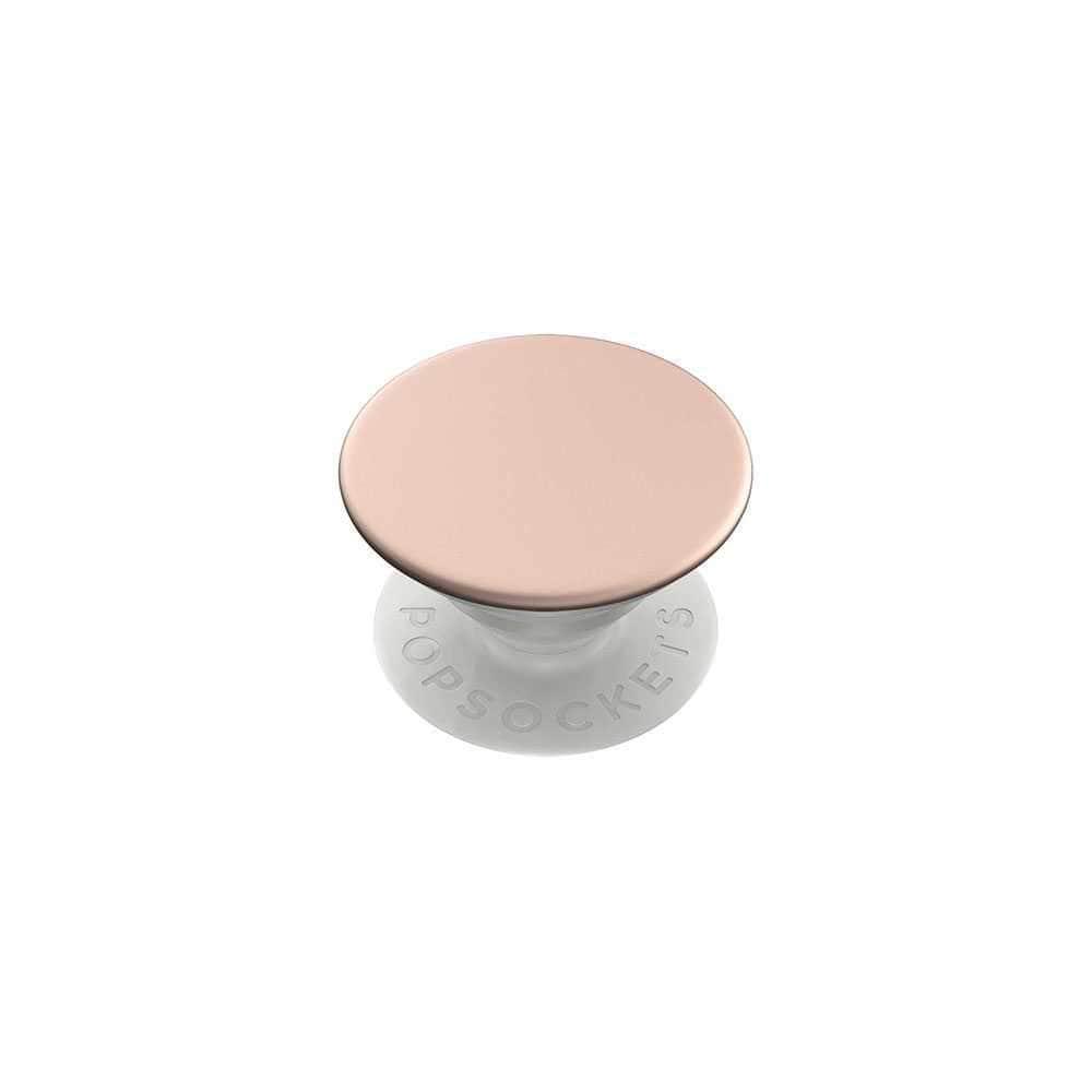 popsockets stand and grip aluminum rose gold