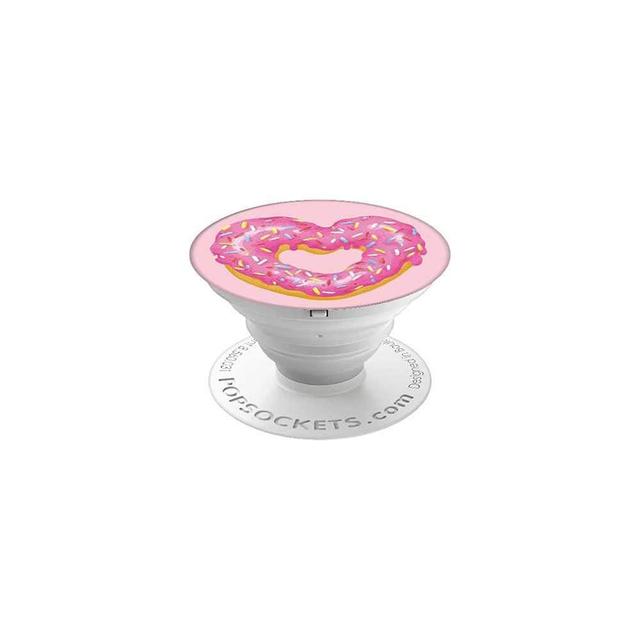 خاتم هاتف دوناتس POPSOCKET Strawberry Heart Donut - SW1hZ2U6MjAzNzQ=