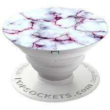 بوب سوكيت - أبيض POPSOCKETS BLOOD MARBLE - SW1hZ2U6MjM0MDQ=