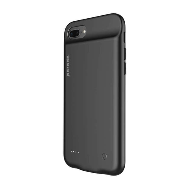 porodo power case 3650mah for iphone 87 plus black