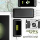 ravpower ace series 32000mah portable charger black