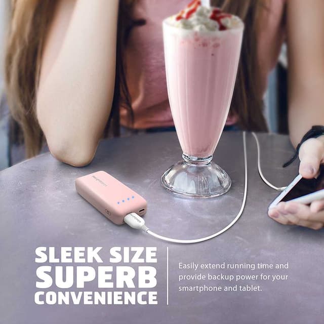 راڤ باور - باور بانك 6700 ميلي امبير بتقنيه ismart- بينك