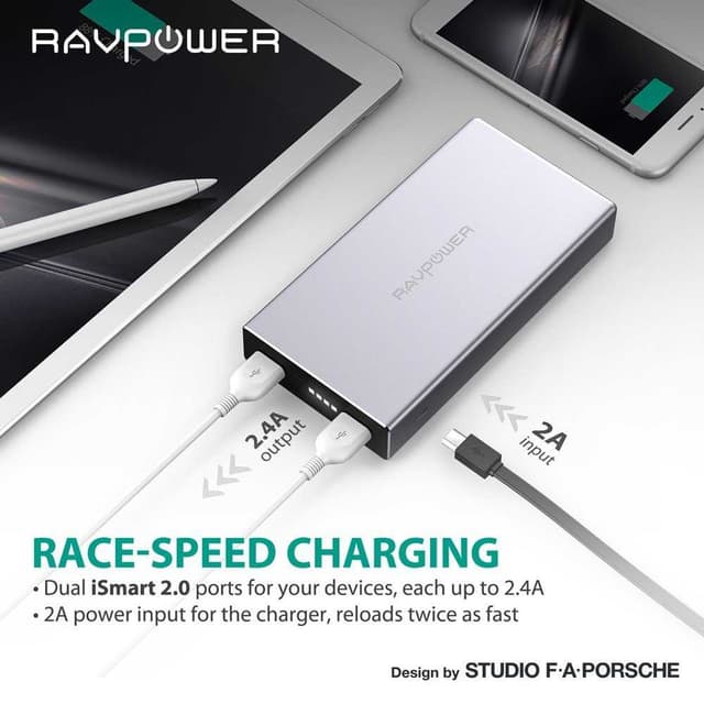 ravpower 20100mah external battery pack