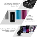 ravpower 6700mah aluminum power bank black