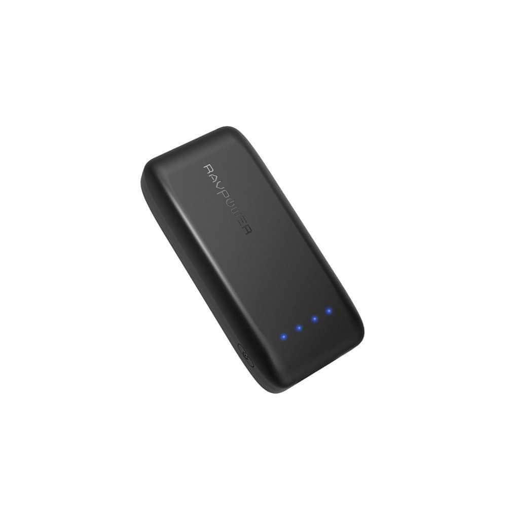 ravpower 6700mah power bank with ismart 2 0 technology black