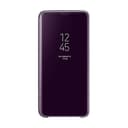 كفر جوال سامسونج جالكسي اس 9 شفاف ورمادي أوركيد سامسونج Samsung Galaxy S9 Clear View Standing Cover 