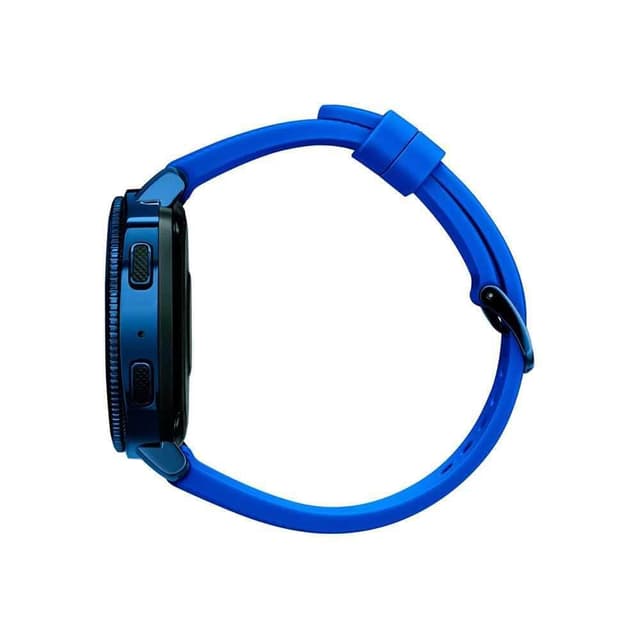 ساعة ذكية جير سبورت 2017 مقاومة للمياه والغبار أزرق سامسونج Samsung Gear Sport Smart Watch 