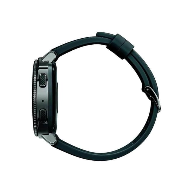ساعة ذكية جير سبورت 2017 مقاومة للمياه والغبار أسود سامسونج Samsung Gear Sport Smart Watch