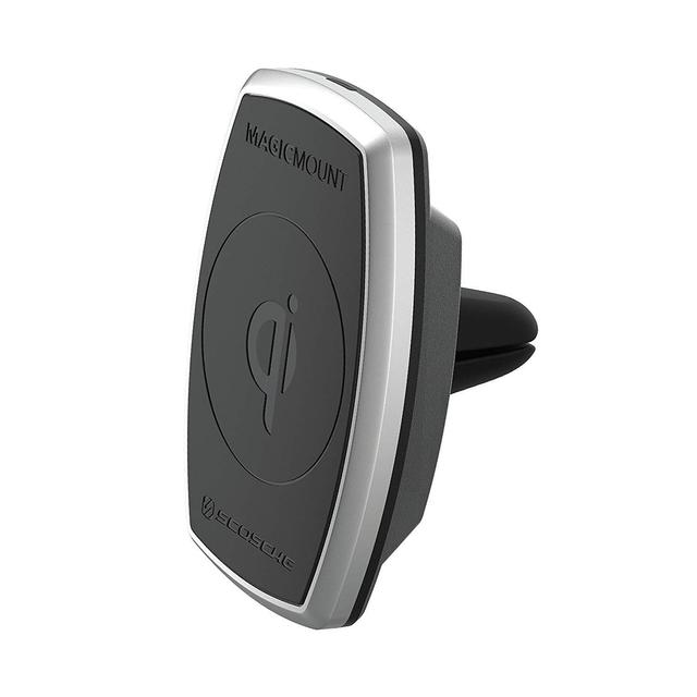 شاحن سيارة لاسلكي 10 واط - أسود SCOSCHE MagicMount Pro Charge 10W Magnetic Qi Certified Smartphone Vent Mount for The Car - SW1hZ2U6MjQxMjI=