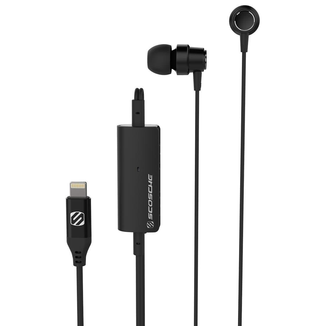 scosche noise isolation earbuds