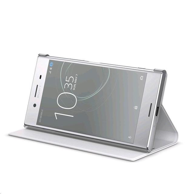كفر دفتر لون أبيض SONY Style Cover Stand for Xperia XZ Premium