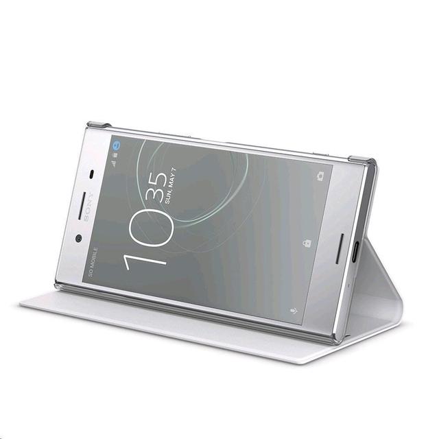 كفر دفتر لون أبيض SONY Style Cover Stand for Xperia XZ Premium - SW1hZ2U6MjIzNjQ=