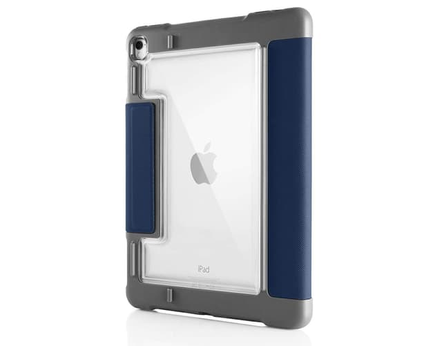 كفر ايباد 9.7 - أزرق ورمادي STM Dux Plus Rugged Case 2017 Midnight Blue - For iPad 9.7