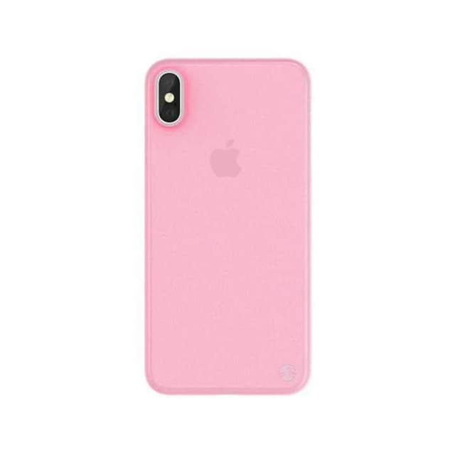 كفر ايفون اكس اس ماكس زهري من سويتش إيزي Switcheasy 0.35 Back Case for iPhone Xs Max - Pink