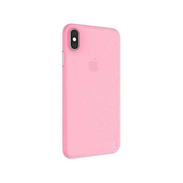 كفر ايفون اكس اس ماكس زهري من سويتش إيزي Switcheasy 0.35 Back Case for iPhone Xs Max - Pink