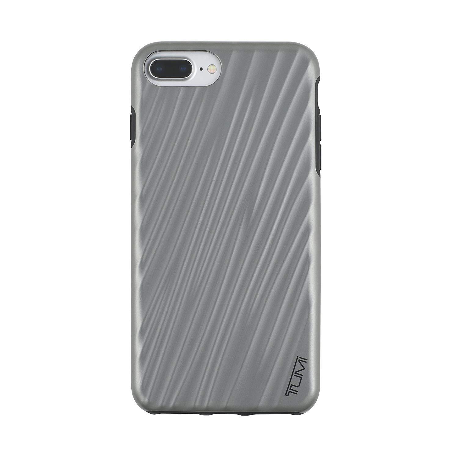 كفر ايفون 8/7/6 - رمادي TUMI 19 Degree Case for iPhone 8/7/6 Plus Metallic Gunmetal Gray