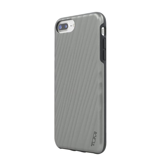 كفر ايفون 8/7/6 - رمادي TUMI 19 Degree Case for iPhone 8/7/6 Plus Metallic Gunmetal Gray - SW1hZ2U6MjMyMzg=