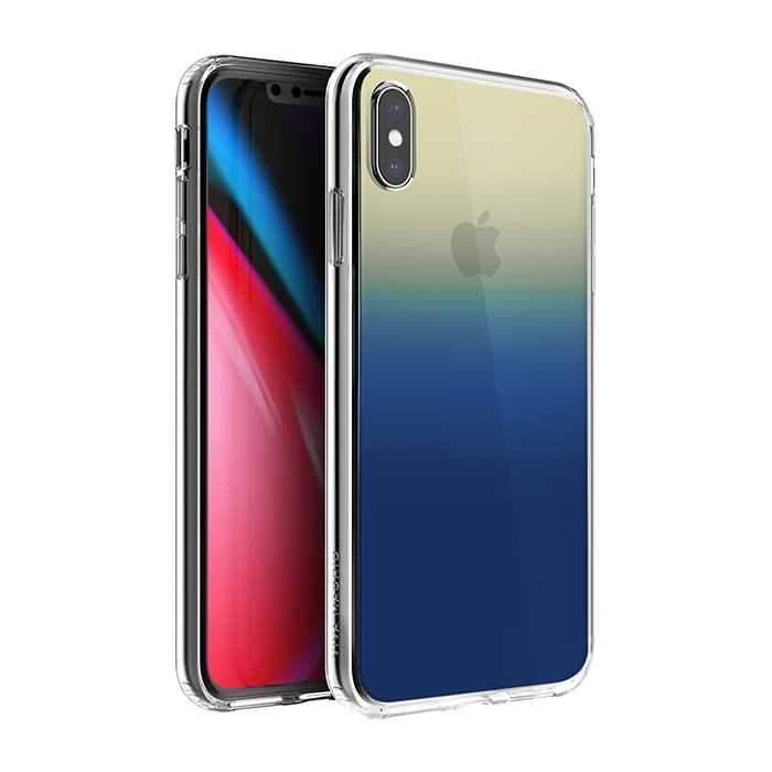 viva madrid claro glasso back case for iphone xs max blue