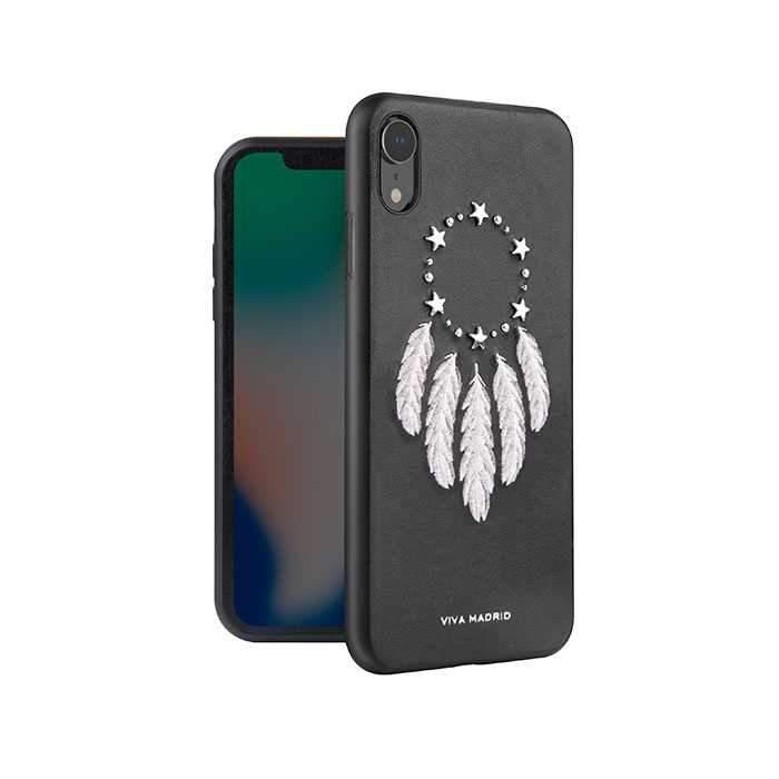 viva madrid magico back case for iphone xr feathers