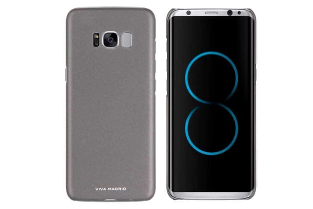 كفر جوال سامسونج جلاكسي اس 8 بلاس  فيفا مدريد Viva Madrid Viso Back Case for Samsung Galaxy S8 Plus Gunmetal Frenzy