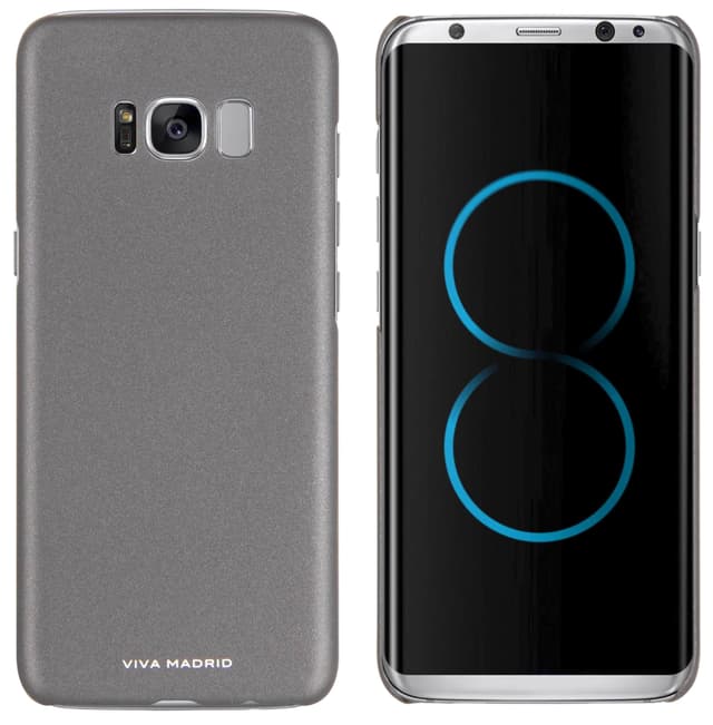 كفر جوال سامسونج جلاكسي اس 8 بلاس  فيفا مدريد Viva Madrid Viso Back Case for Samsung Galaxy S8 Plus Gunmetal Frenzy