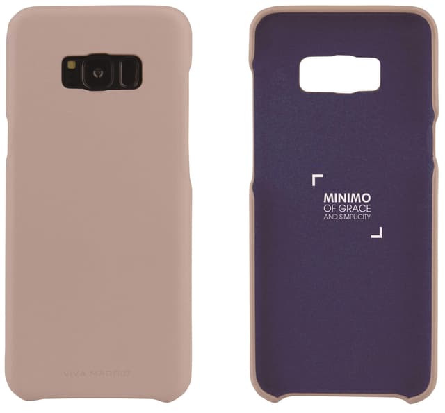 كفر ظهر Minimo لسامسونج جالكسي S8 من Viva Madrid - بيج - 50112