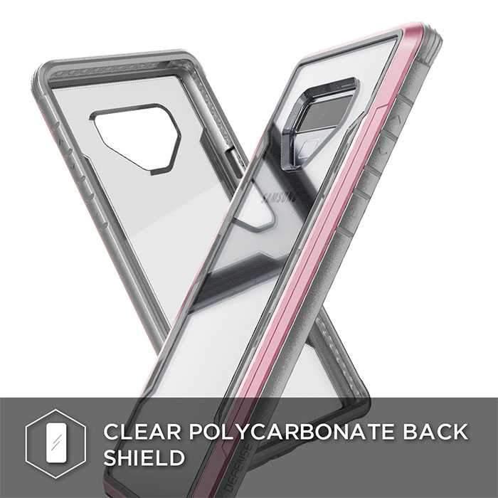 X-Doria x doria defense shield back case for samsung galaxy note 9 rose gold