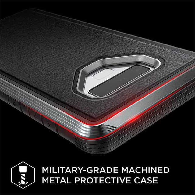 X-Doria x doria defense lux back case for samsung galaxy note 9 black leather