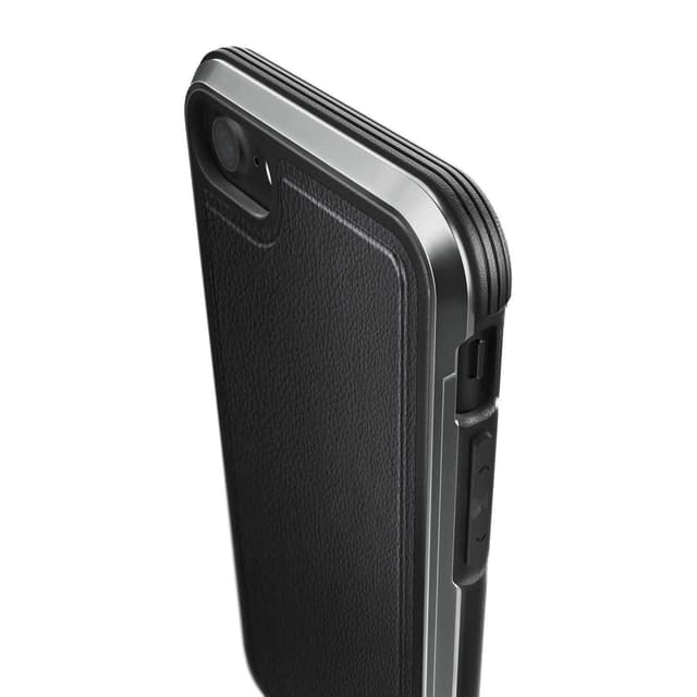 كفر جوال خلفي ديفينس لاكس لجهاز أيفون 8 / 7 جلد أسود إكس-دوريا X-Doria Defense Lux Back Case Apple iPhone 8 / 7 - Black Leather