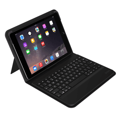 zagg wireless keyboard messenger folio for ipad pro 9 7