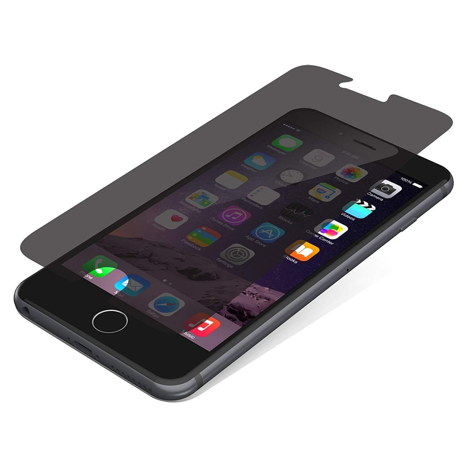 zagg privacy screen display protection for apple iphone 6 plus and 6s plus