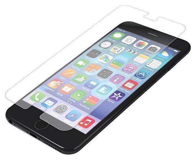 لاصقة حماية الشاشة لهاتف ايفون 6 بلس زجاج شفاف ZAGG Invisible Shield Case Friendly Glass Screen Protector for Apple iPhone 6 Plus - SW1hZ2U6MjQwODA=