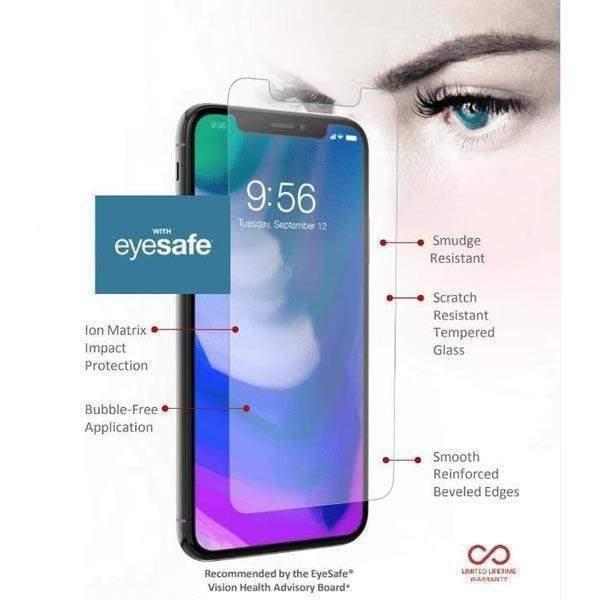 لاصقة حماية الشاشة لهاتف iPhone XR متوافقة مع كفر الحماية ZAGG Invisible Shield Glass Glass+ Vision Guard - SW1hZ2U6MjU0ODI=