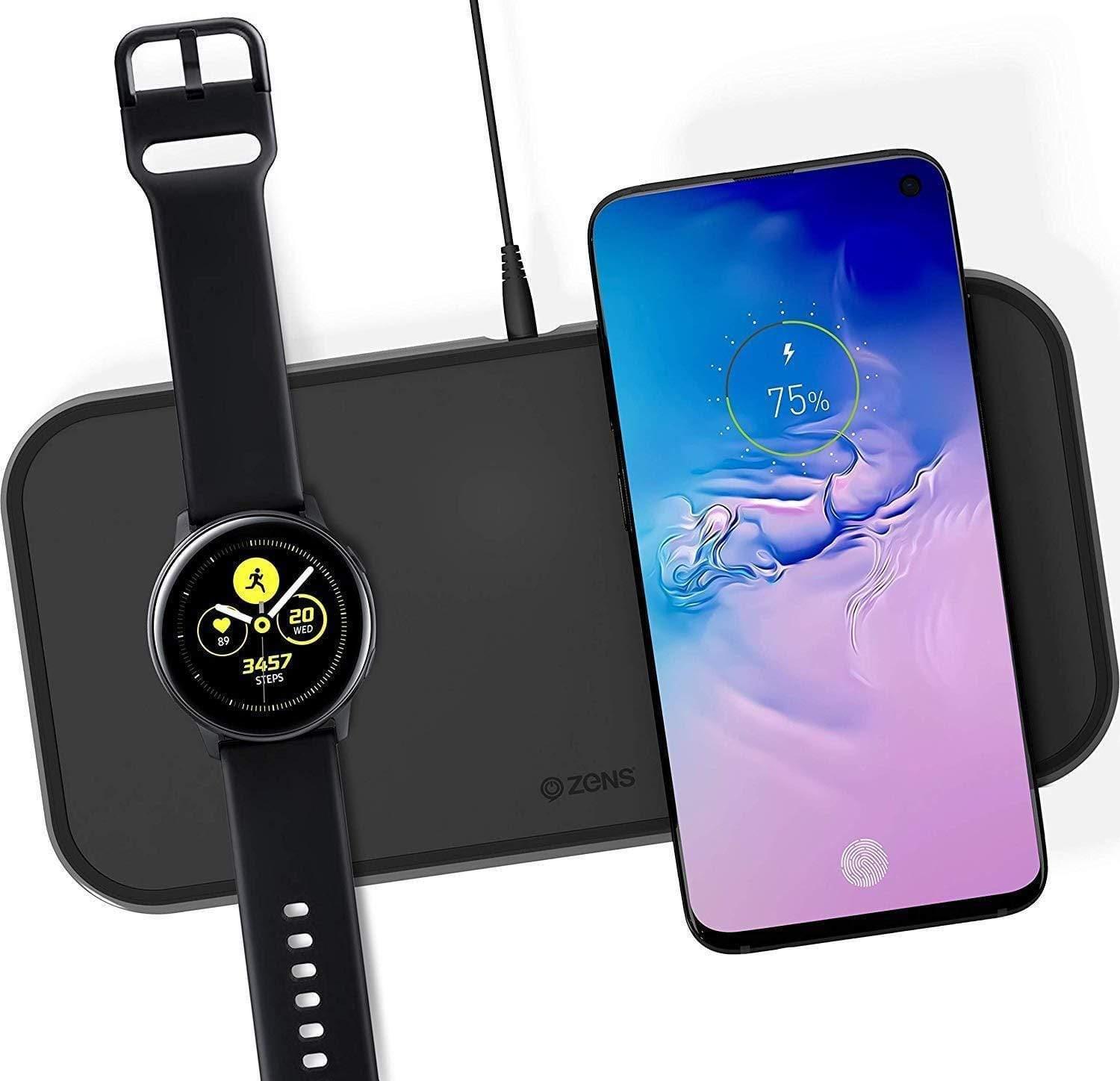 zens dual and watch aluminium wireless charger 1