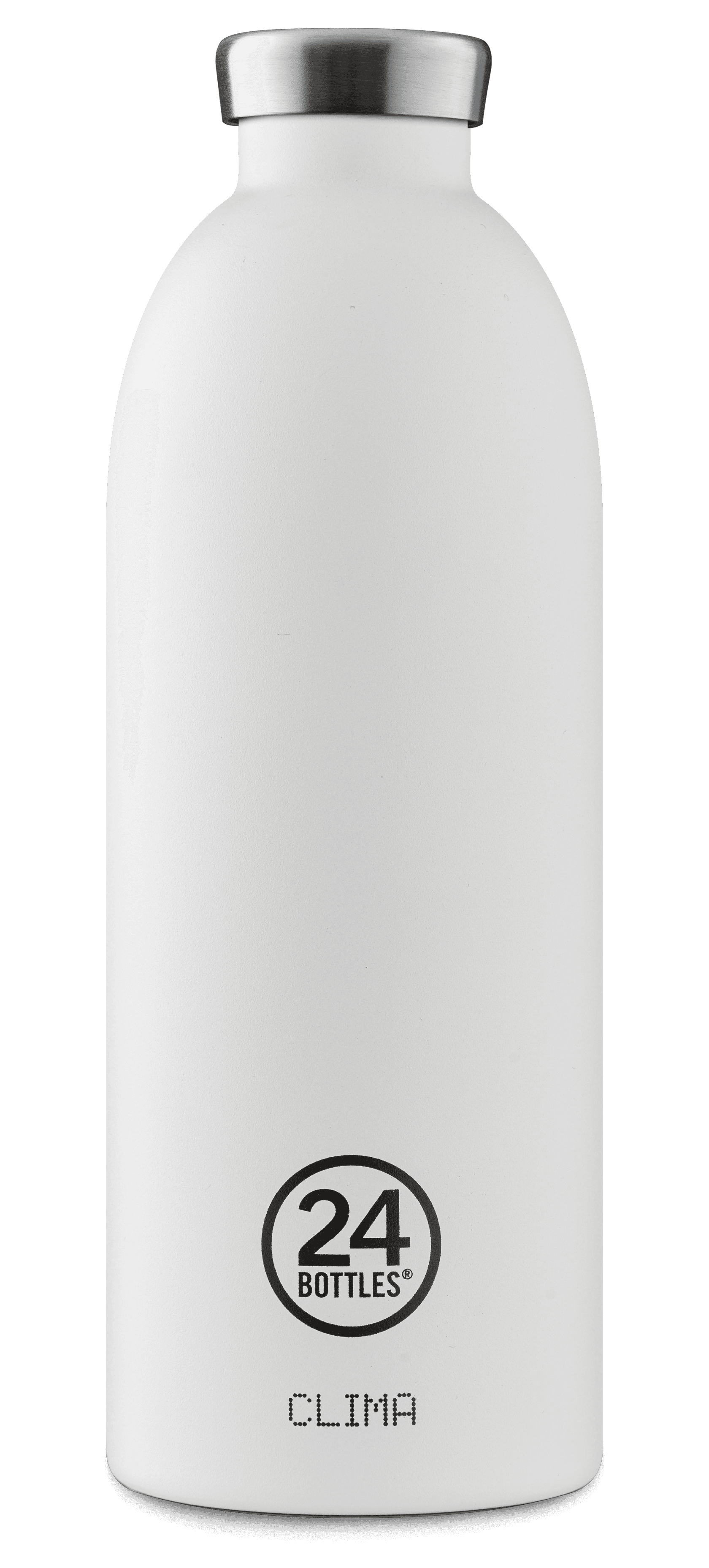 زجاجة مياه 850 مللي 24Bottles CLIMA Bottle - أبيض