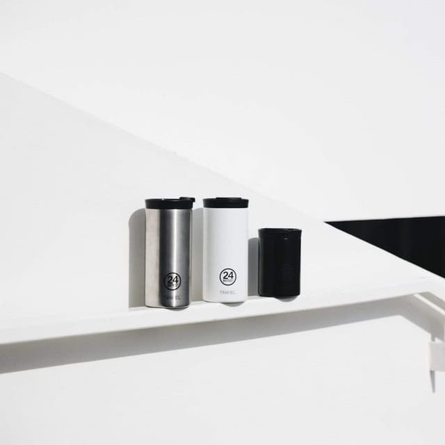 زجاجة سفر 600 مللي 24Bottles Travel Tumbler - فولاذي