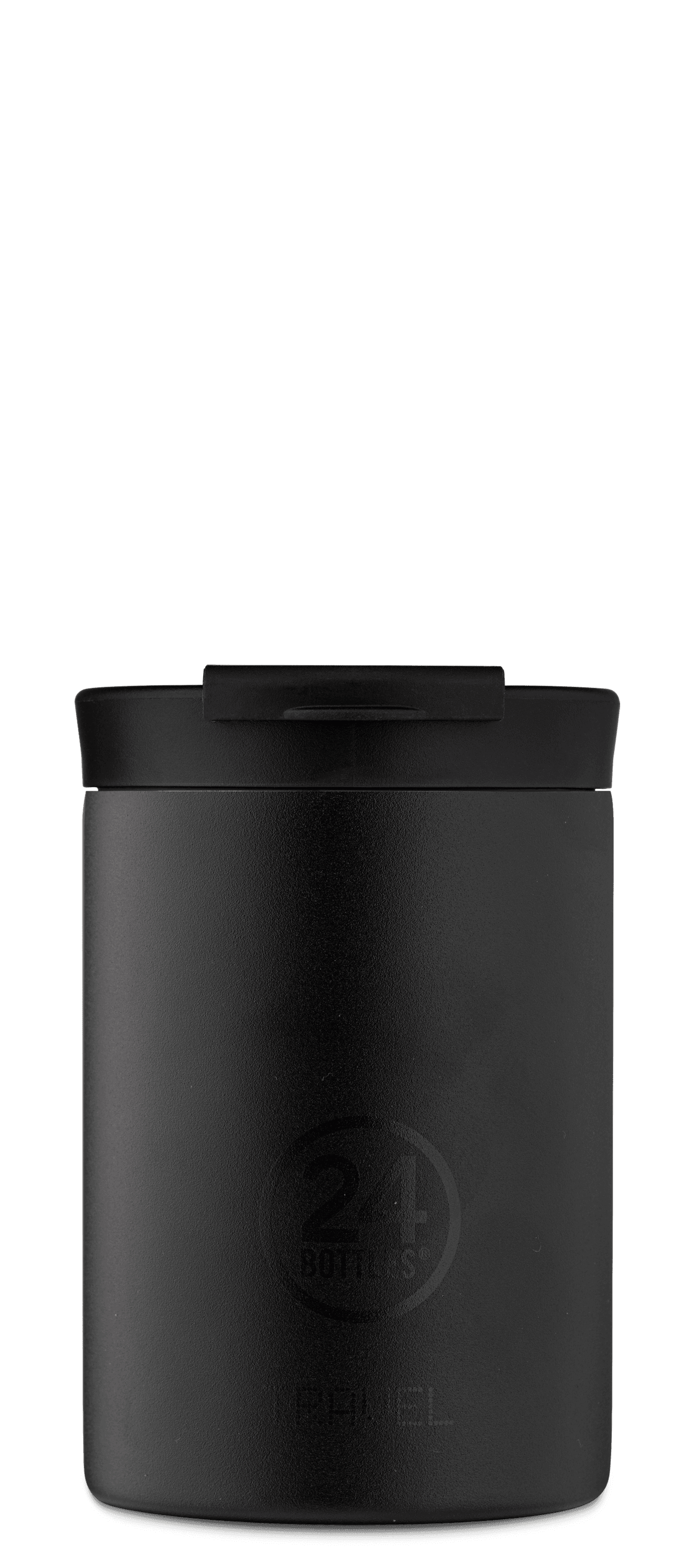 زجاجة سفر 350 مللي 24Bottles Travel Tumbler - أسود