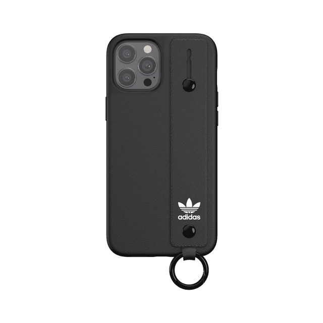 كفر آيفون 12 برو ماكس adidas ORIGINALS Apple iPhone HandStrap Case - أسود